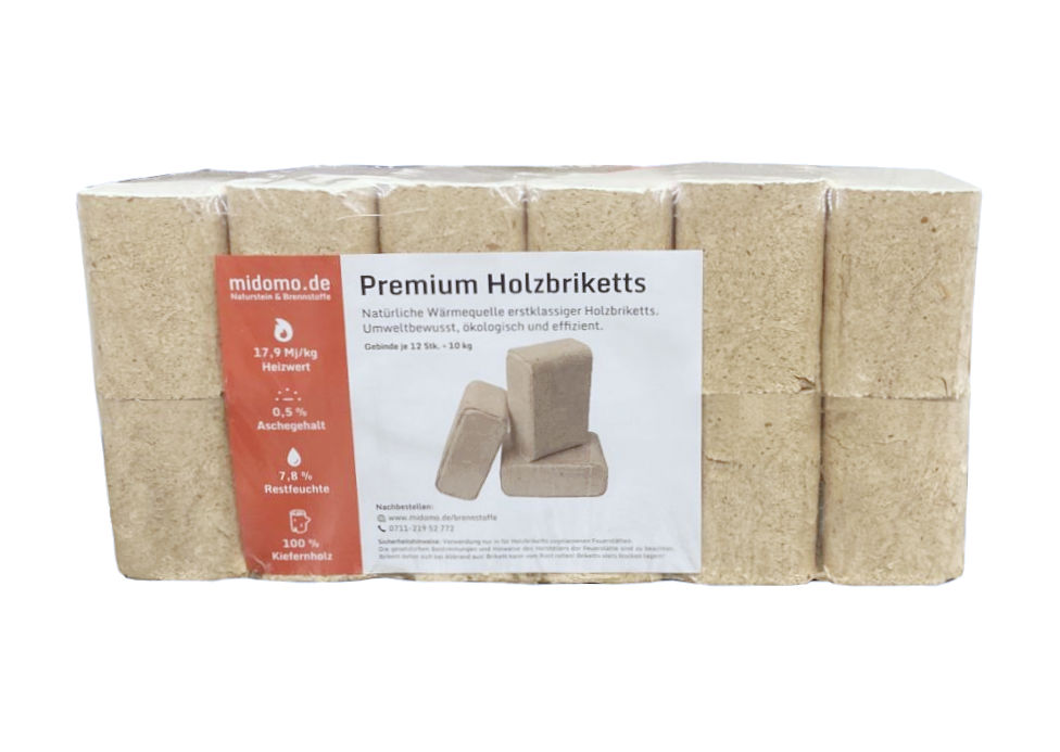 testpaket-ruf-holzbriketts Testpaket RUF Holzbriketts 12 Stück