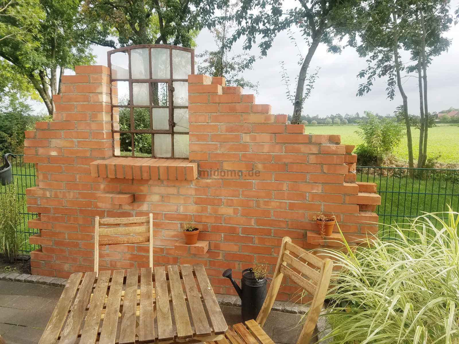 gartenruine-backsteine-vollziegelsteine-01 Gartenruine Ziegelsteine GUDVAST Classic