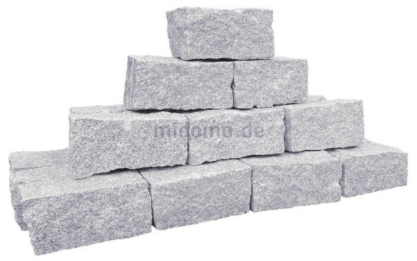 Granit Mauersteine 20x20x40 cm