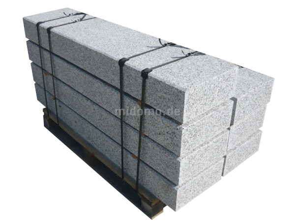 Granit Blockstufen DORNBERG grau